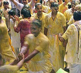 Danza Dadhi Kandho en Radhashtami