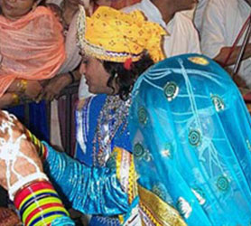 Danza Shri Krishna y Shri Radha Dhanri Dhanran