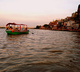 Ubicación de Yamuna en Mathura